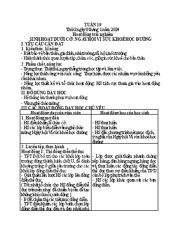 Kế hoạch bài dạy Tiếng Việt + Toán 1 - Tuần 19 - Năm 2023-2024 - Trần Thị Hồng Thúy