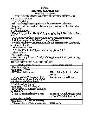 Kế hoạch bài dạy Tiếng Việt + Toán 1 - Tuần 21 - Năm 2023-2024 - Trần Thị Hồng Thúy